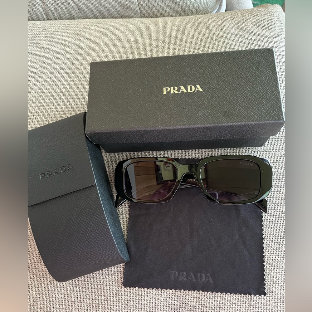 Prada black sunglasses
